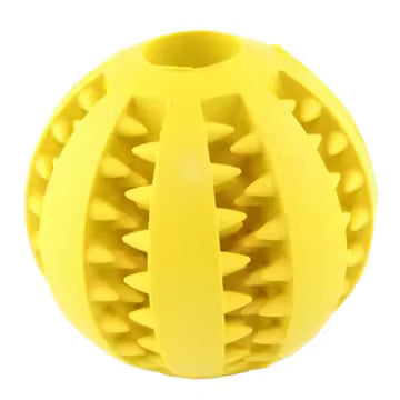 Interactive Dog Treat Rubber Dispenser Balls 7cm